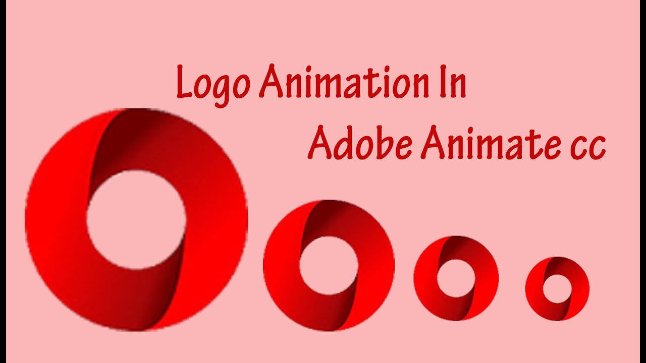 Create Simple Logo Animation with sub animation techniques in Adobe Animate CC software 👩🏻‍💻
