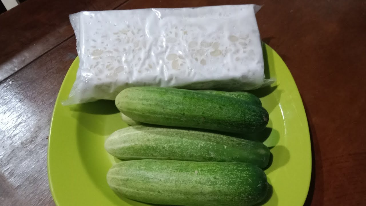 MENU SAHUR YANG PRAKTIS SAT SET TUMIS TIMUN TEMPE TERASI PENGGUGAH NAFSU MAKAN