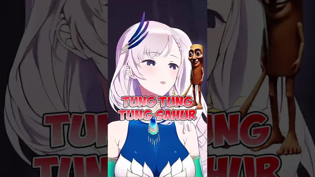 Reine Tung Tung Tung Sahur Brainrot【Hololive ID】#vtuber #hololive #hololiveid