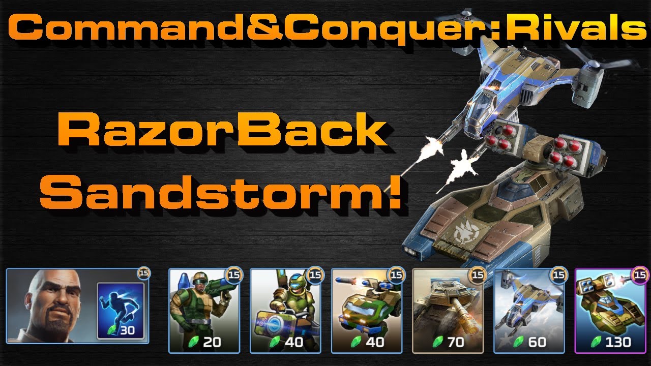C&C Rivals: Razorback Sandstorm!