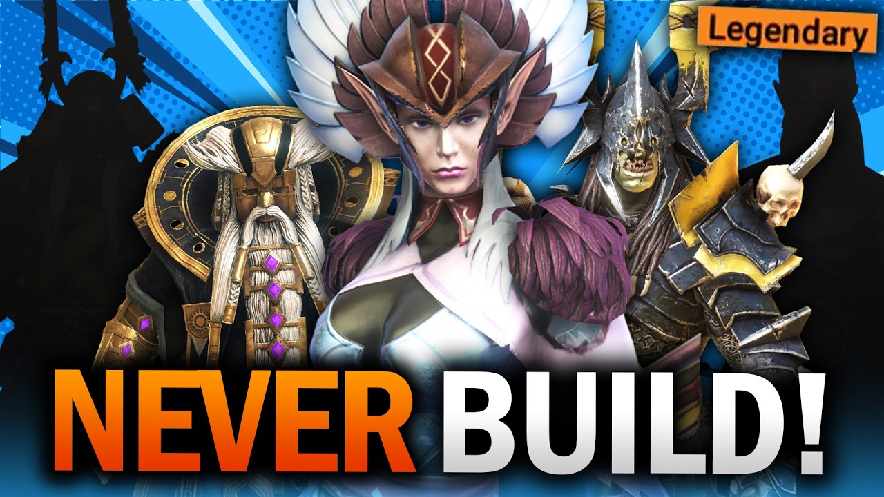 NEVER BUILD These 7 WORST Legendary Champs! - Raid Shadow Legends Tier List