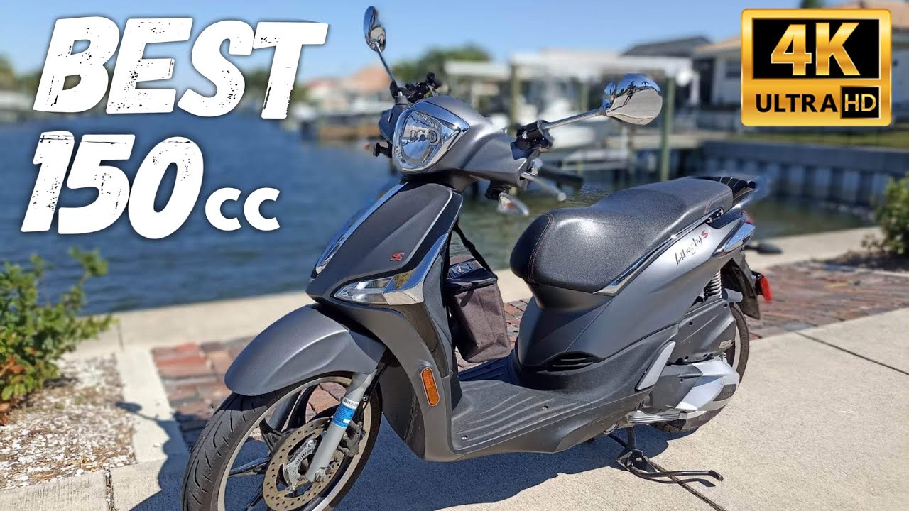 ЛУЧШИЙ 150-кубовый скутер | Piaggio Liberty 150S [4K]