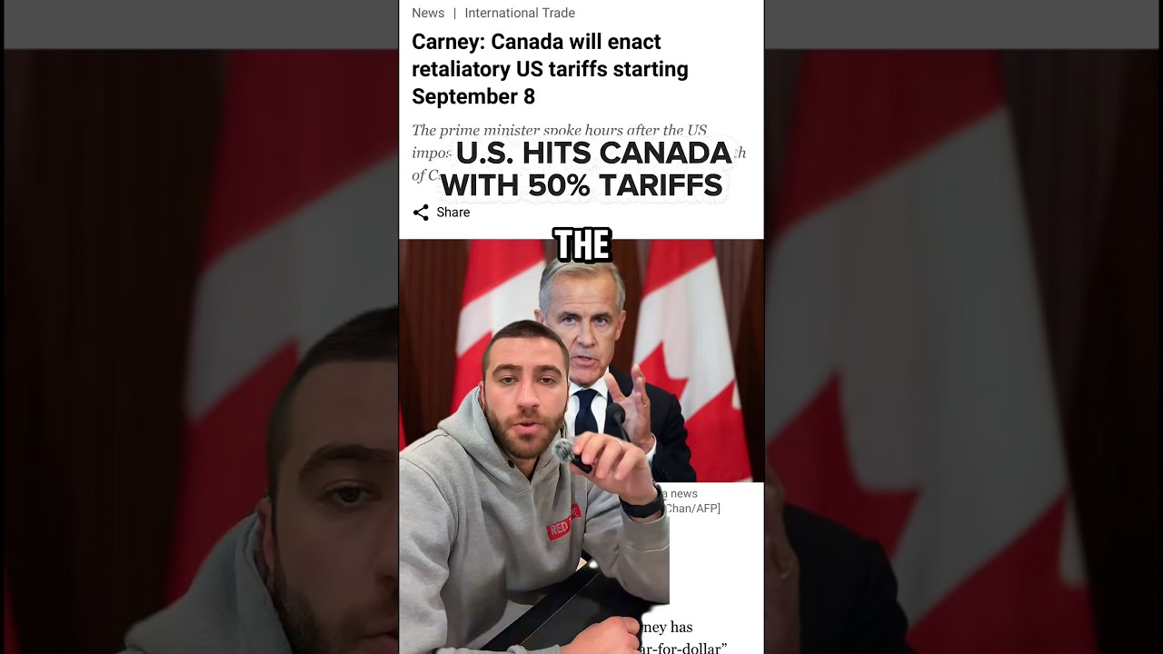 США ввели 50% пошлины против Канады 🇨🇦🇺🇸