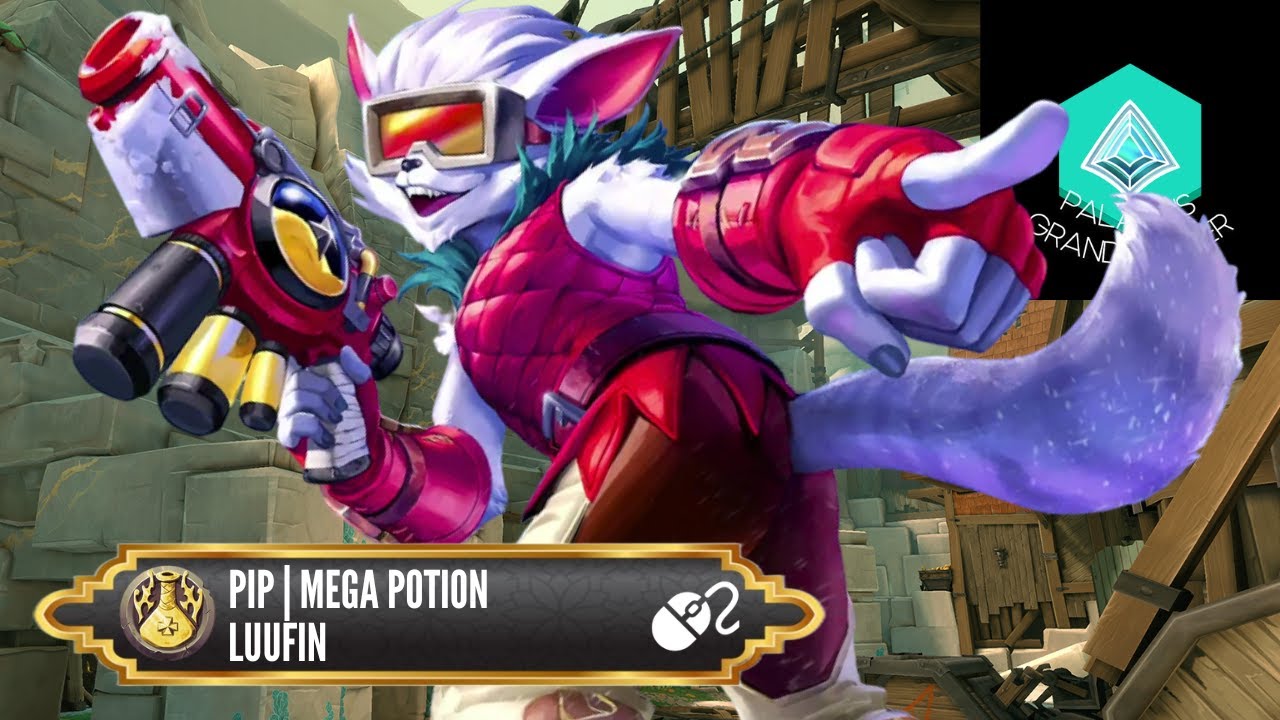 PIP Mega Potion is IMPOSSIBLE to FLANK (Luufin) Paladins Grandmaster