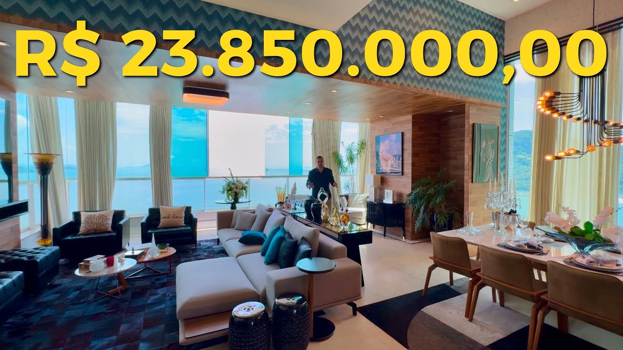 A COBERTURA MAIS INCRÍVEL DE BALNEÁRIO CAMBORIÚ FRENTE MAR, Edifício Summer Beach, 7 Suítes + 600m2