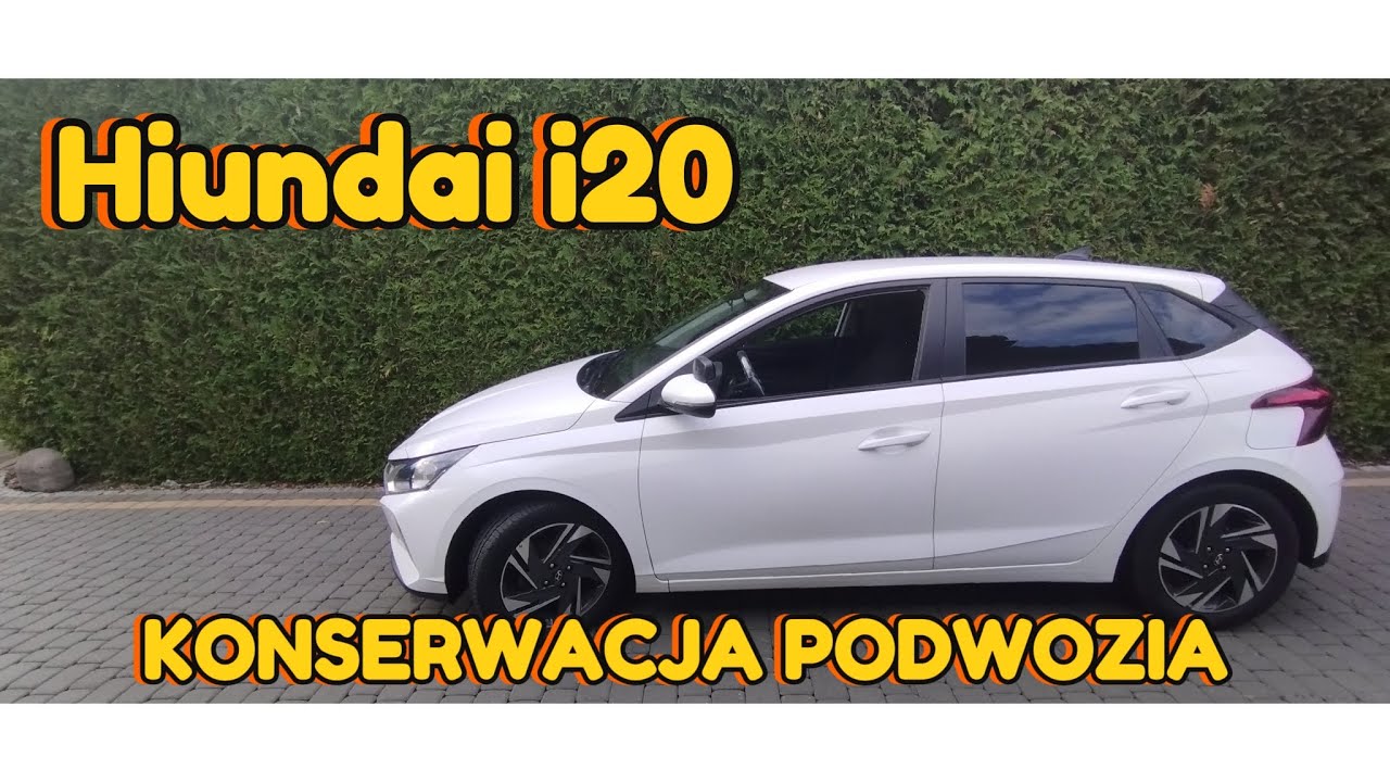 Hiundai i20.    Konserwacja podwozia.