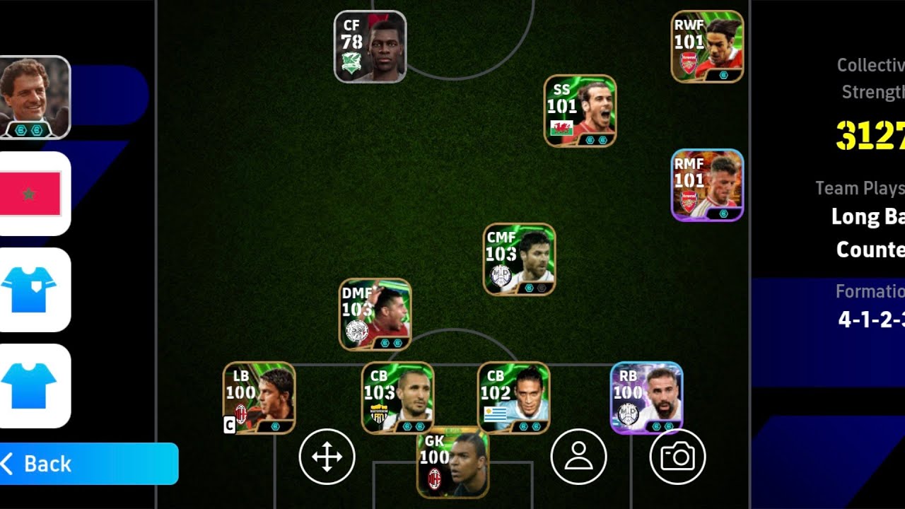 ULTIMATE CROSS SPARMING FORMATIONS AND TACTICS 🔥🔥🤝💫⏳️ | #efootball #pes 