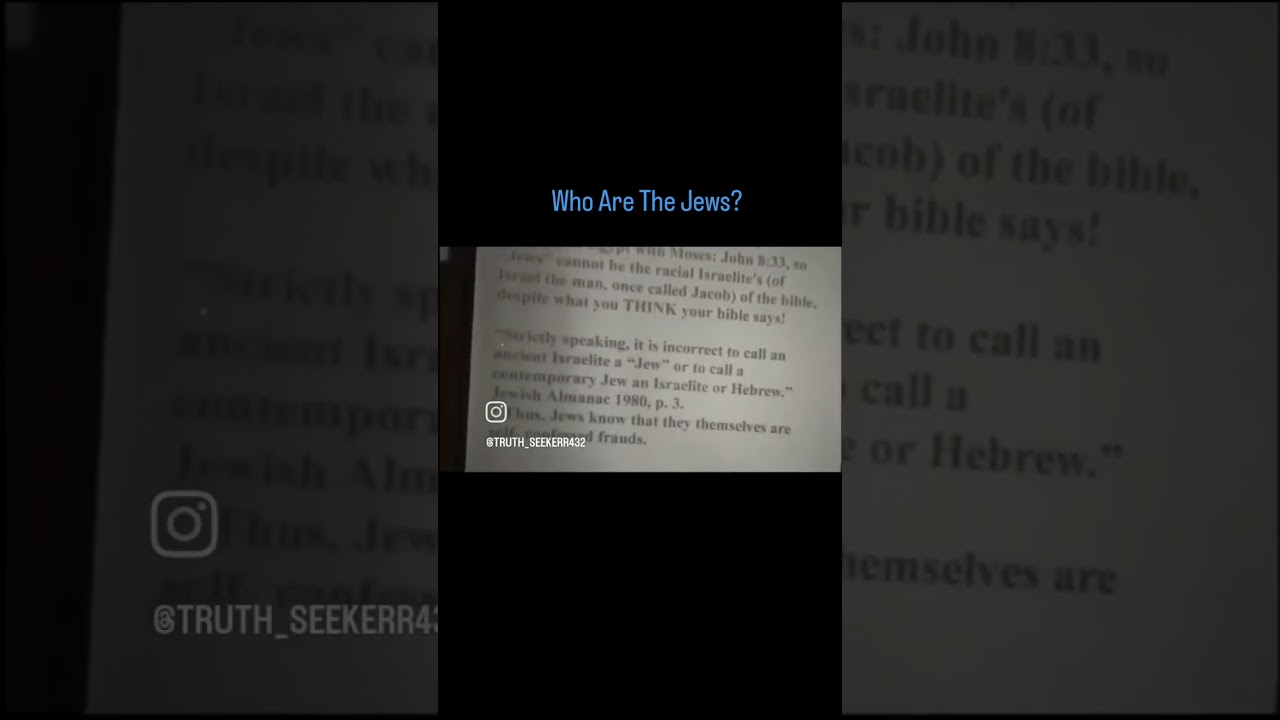 Who are the real Jews?