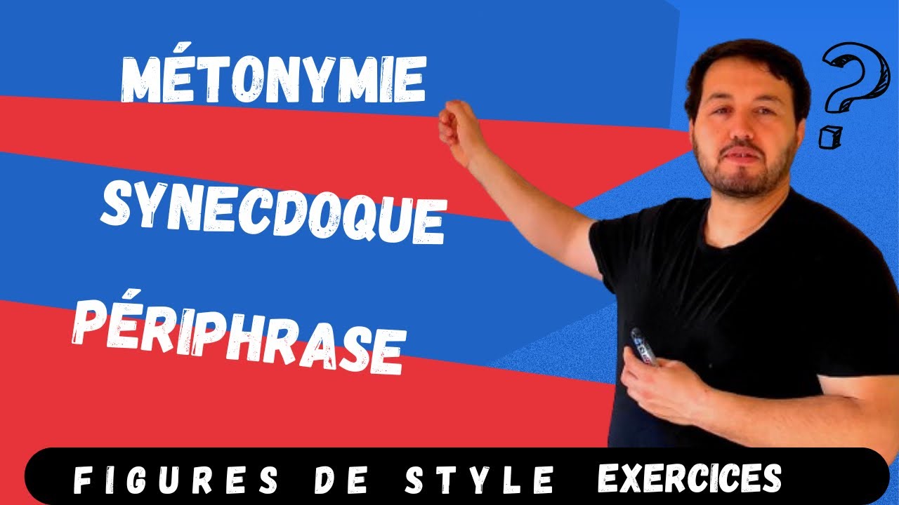 Figures de style (Les figures de substitution : métonymie, synecdoque, périphrase ) exercices