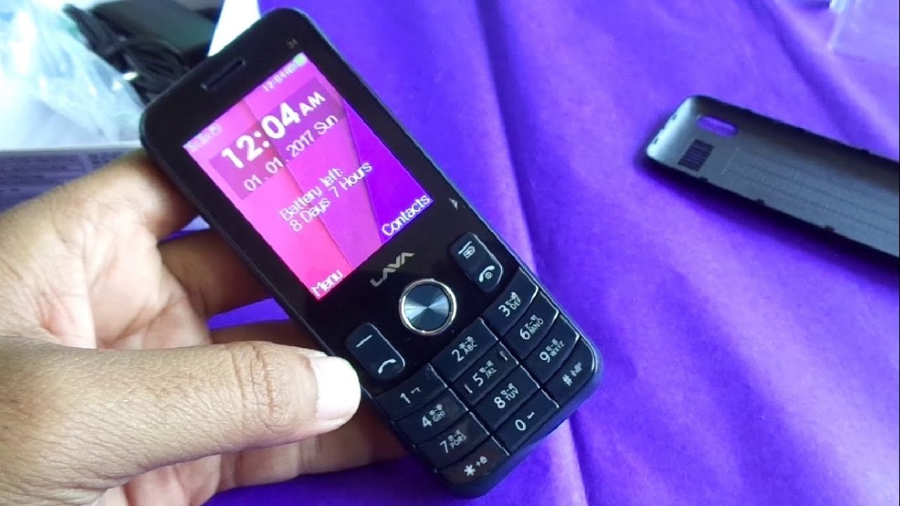 Lava BIG battery mobile 34 ultra new keypad phone.