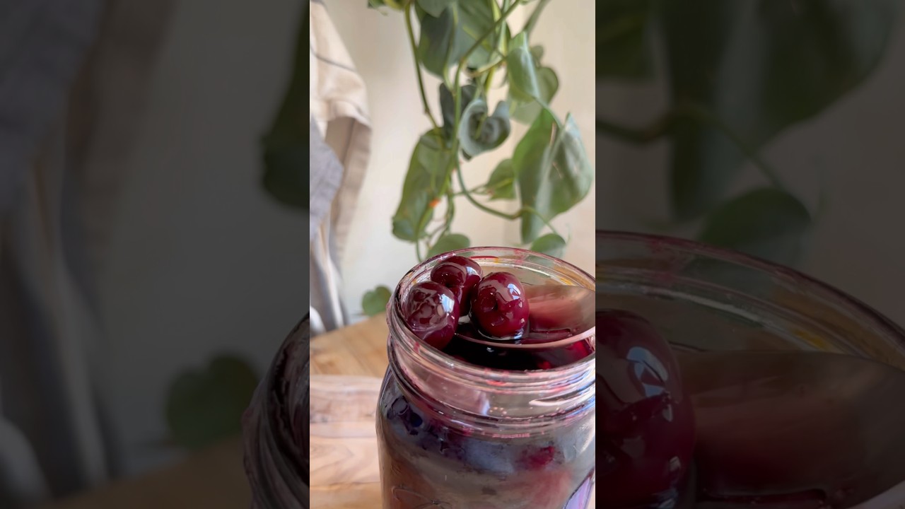 DIY Maraschino Cherries