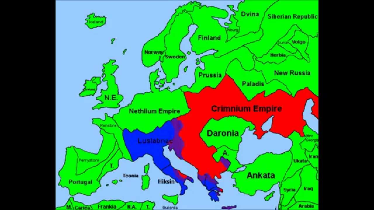 Alternate Future of Europe Season One Timelapse(20 sub special)