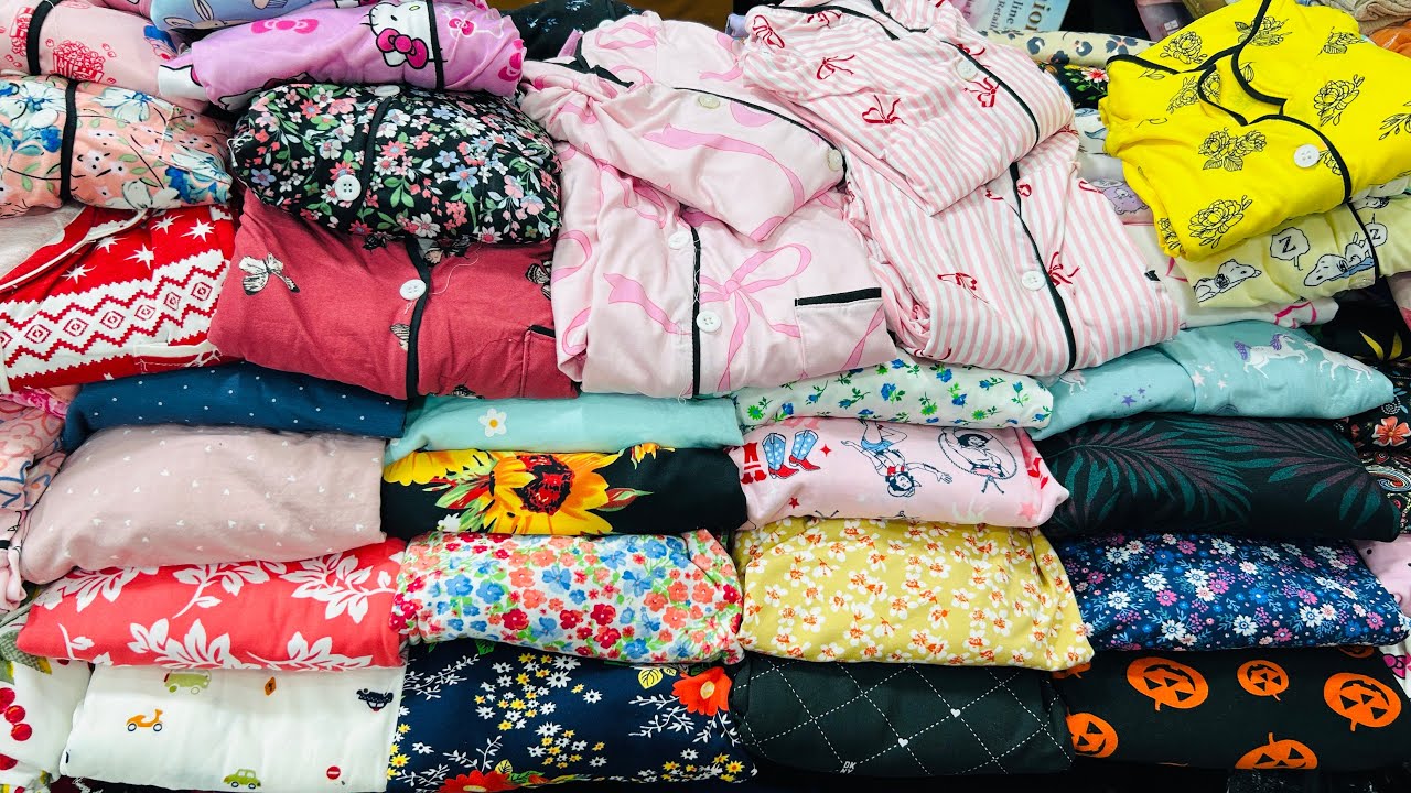 লুট করা সেলে মাএ ২৫০টাকা থেকে মা-মেয়ে ম্যাচিং পিজি সেট,নাইট স্যুট ,গেন্জি কোর্ডস কিনুন || Genji pant