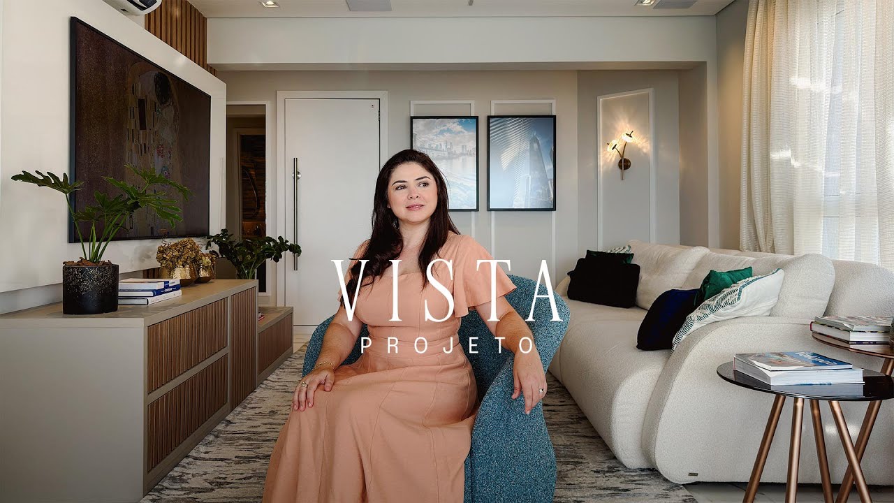 TOUR APARTAMENTO VISTA 164m² | ELEGÂNCIA E SOFISTICAÇÃO  - HELEN GRANZOTE ARQUITETA