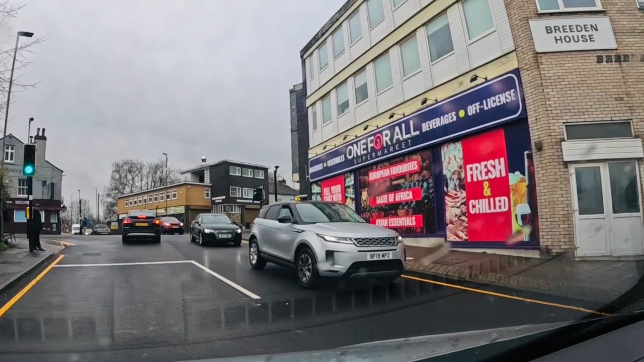 Driving: Oak Street - Remer Street, Crewe
