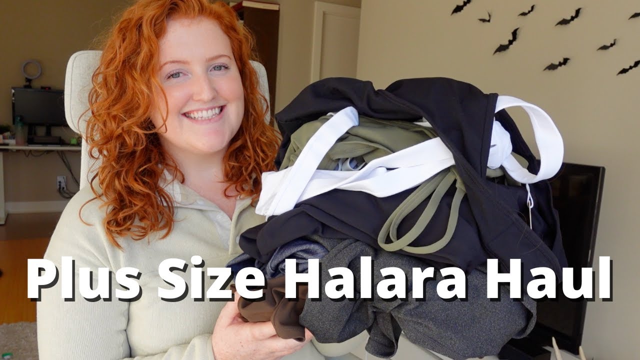 Plus size Halara Fall & Winter Haul | Flare Yoga Pants