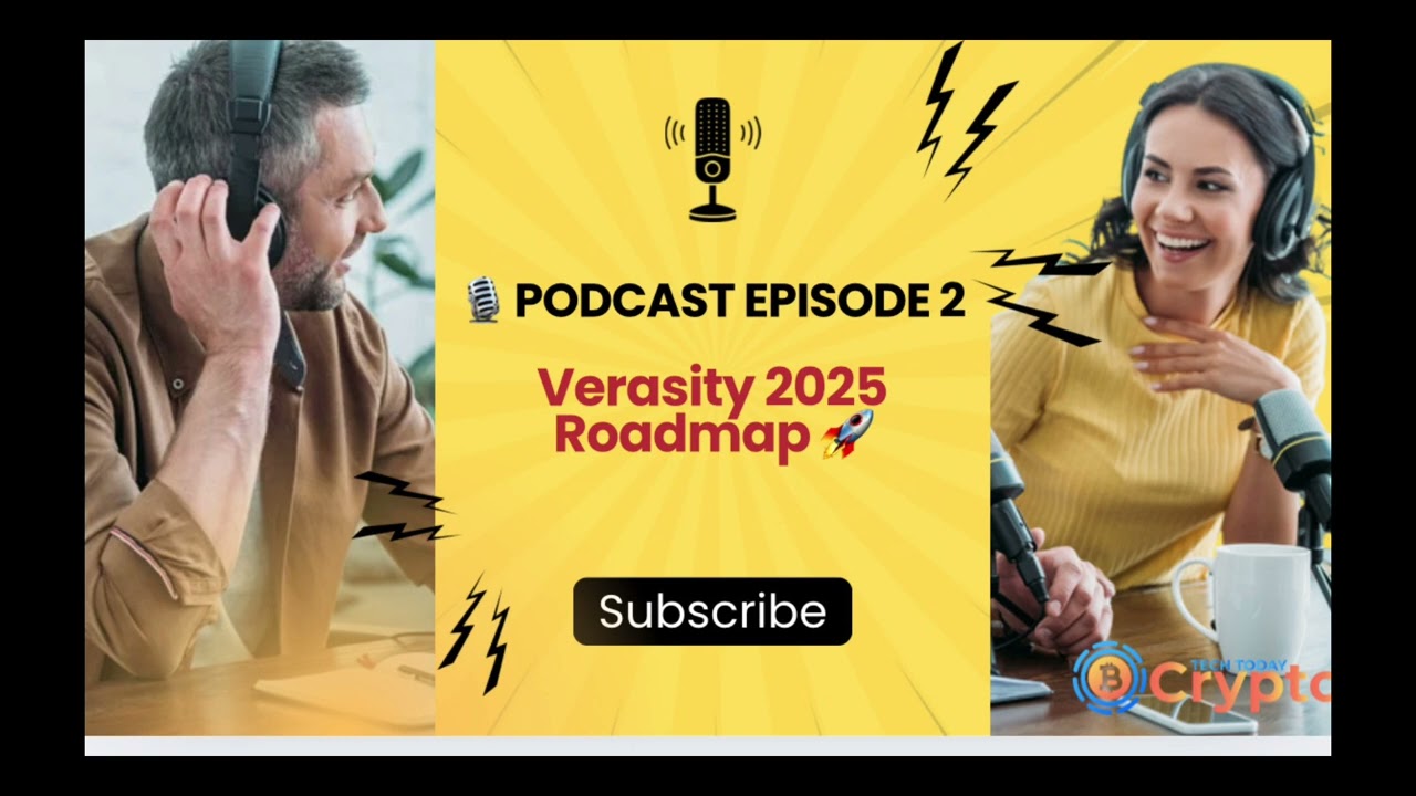 🚀 Verasity 2025 Roadmap | Future of VRA Token & Blockchain Innovations | Crypto Podcast Ep. 2 🎙️