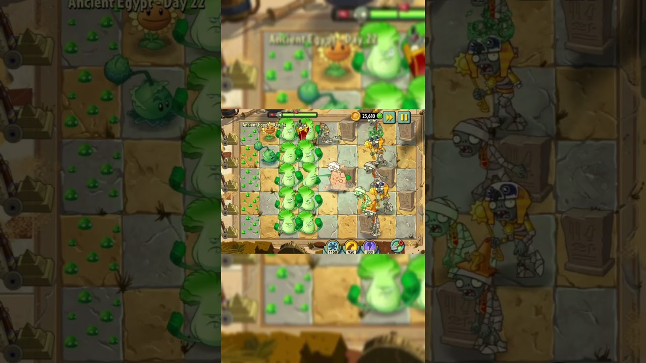 pvz2 level 22 you can only plant 18 plants to win 🧟&zwj;♀️🧟#pvz2 #plantsvszombies #pvzgameplay