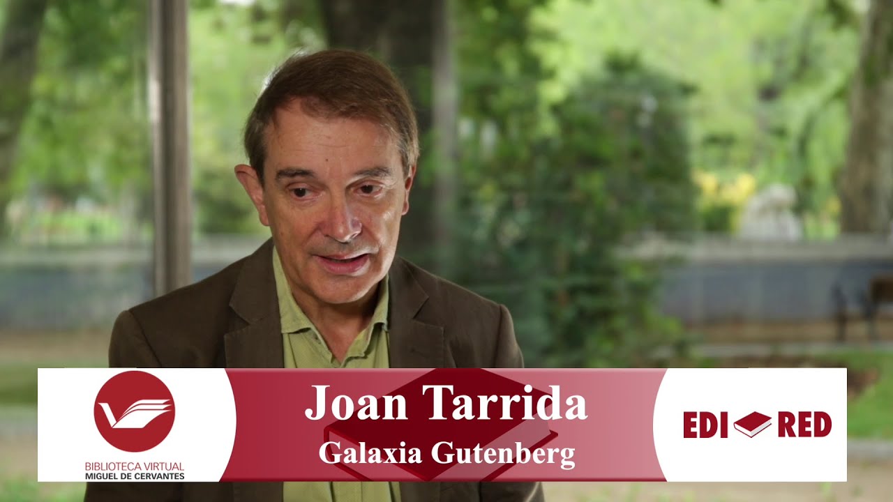 Entrevista a Joan Tarrida (Editorial Galaxia Gutenberg)