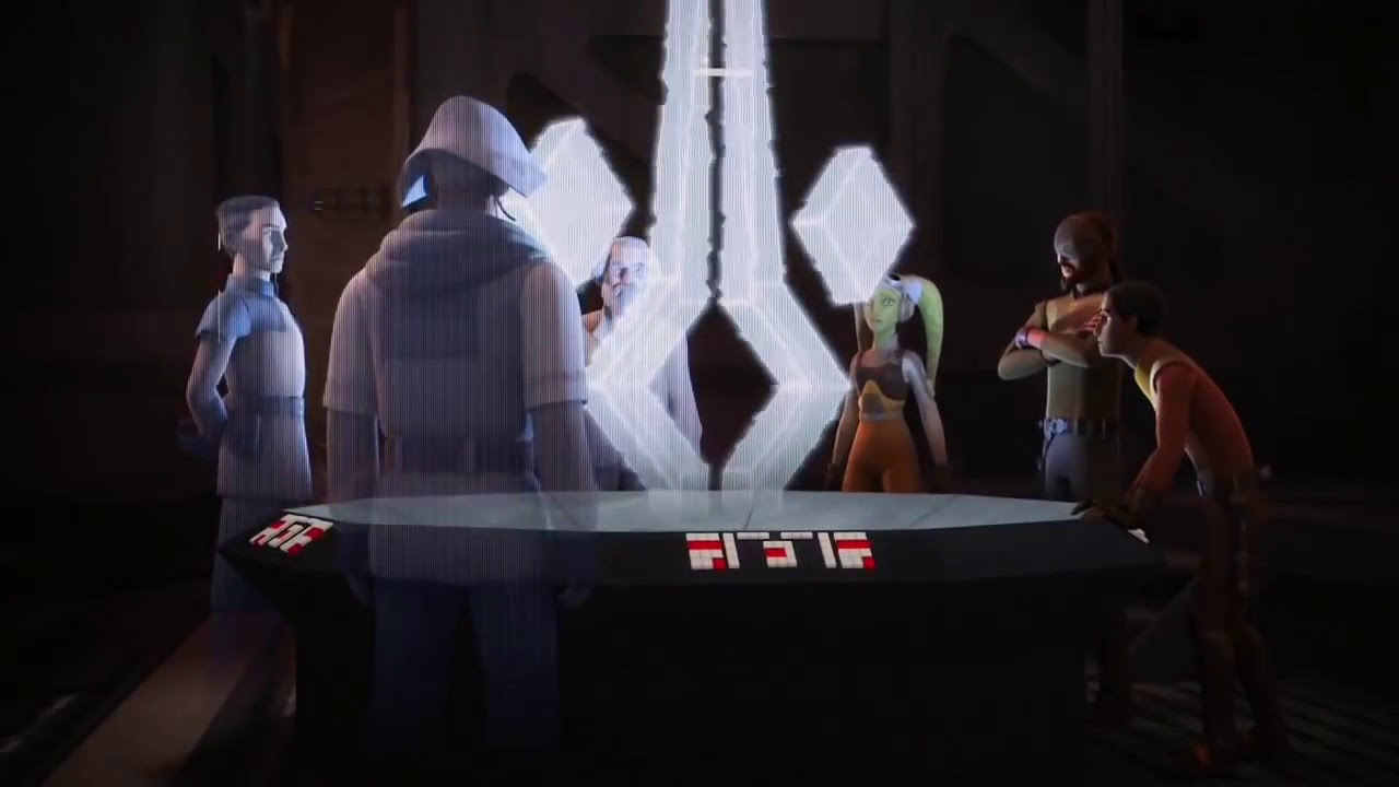 Star Wars Rebels Season 3 Space Battle over Atollon (1/4)