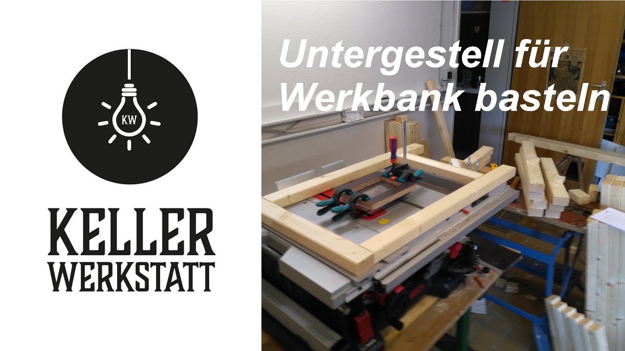 Untergestell Werkbank