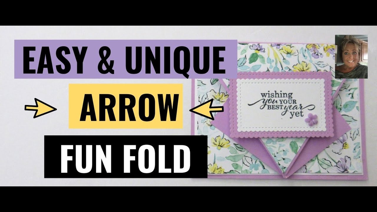 Make this Arrow Fun  Fold  Card