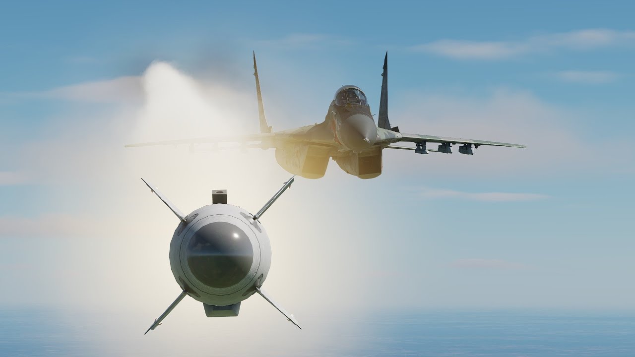 DCS Mig-29A Fulcrum: применение вооружения воздух-воздух