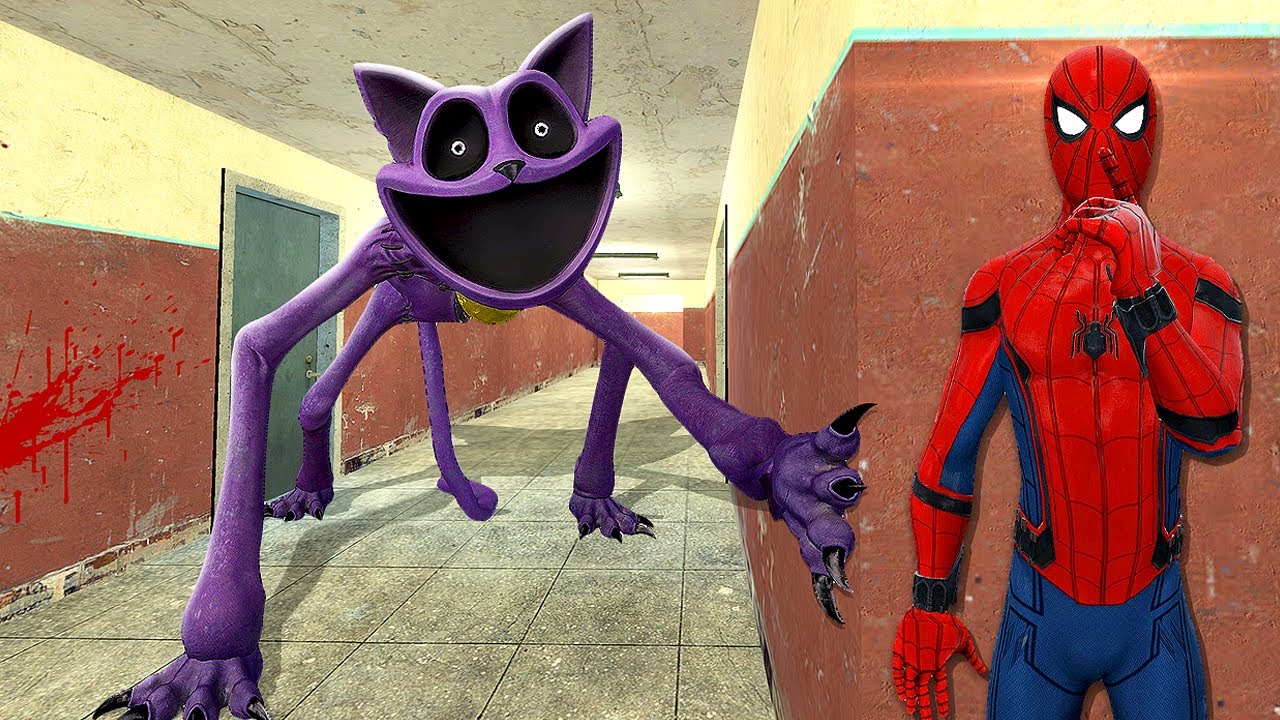 Как спрятаться от CATNAP в бункере — Garry's Mod