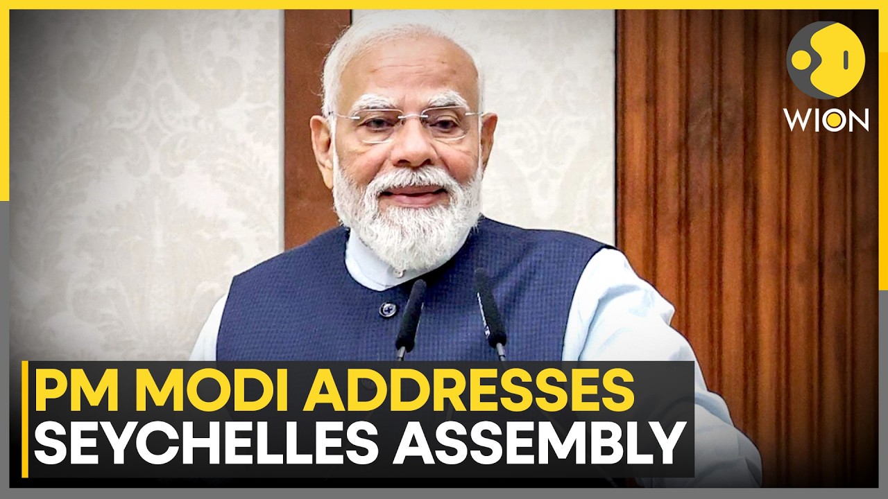 PM Modi Conferred With Seychelles' Highest Environmental Honour | WION News
