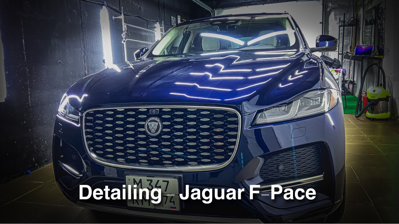 Полируем новый Jaguar F-Pace