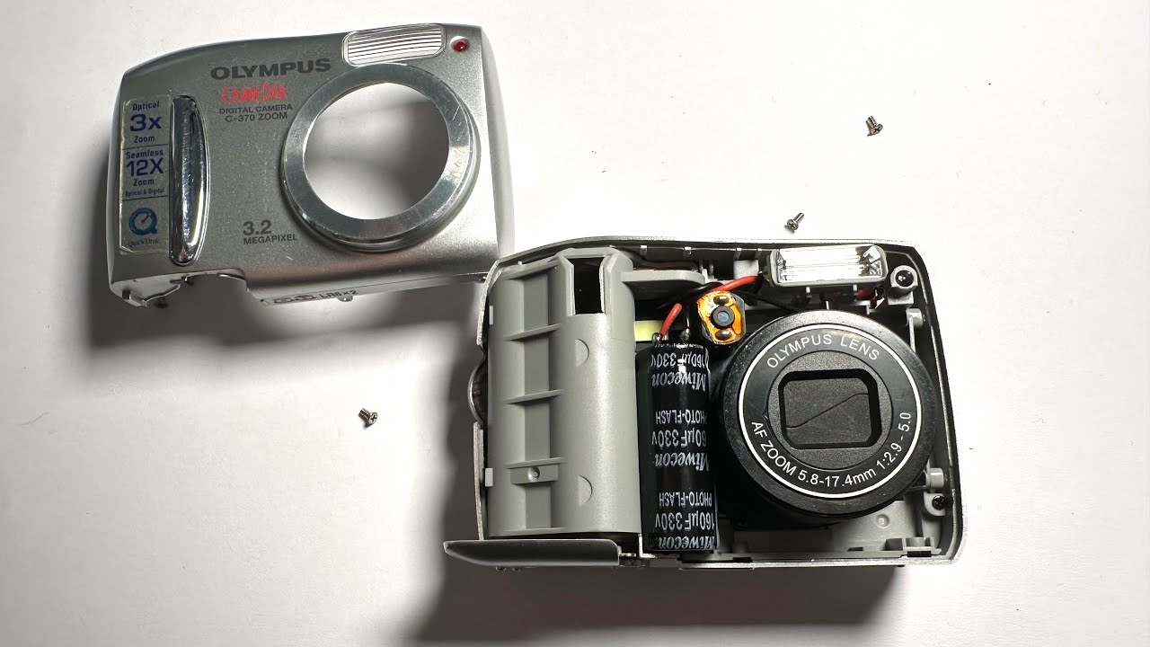 Olympus c 370 zoom digital camera Disassembly