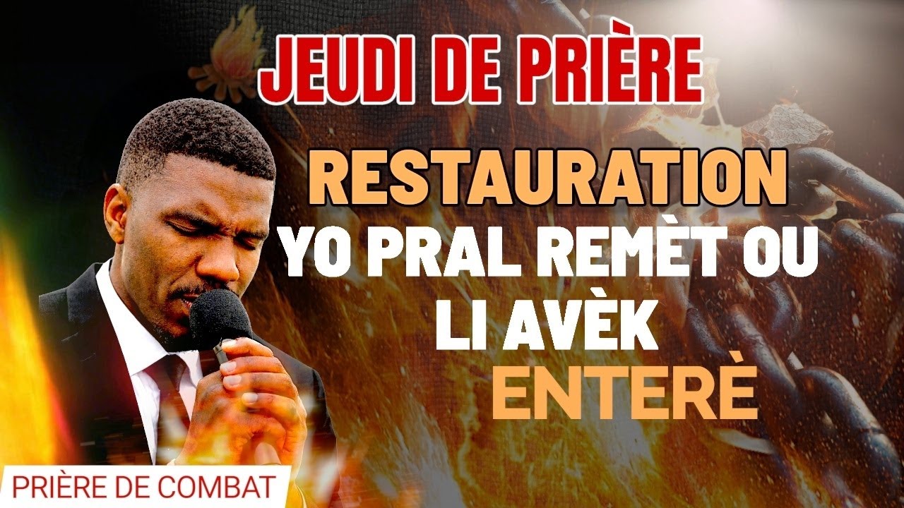 Prière de restauration