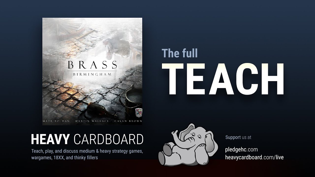 How to Play only - Brass: Birmingham How to Play by Heavy Cardboard