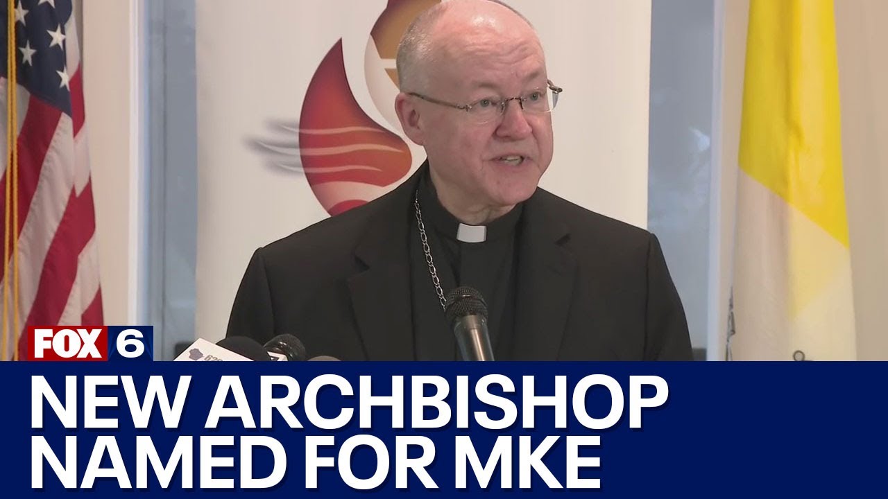Jeffrey Grob named Milwaukee Archbishop; 12th of Archdiocese | FOX6 News Milwaukee