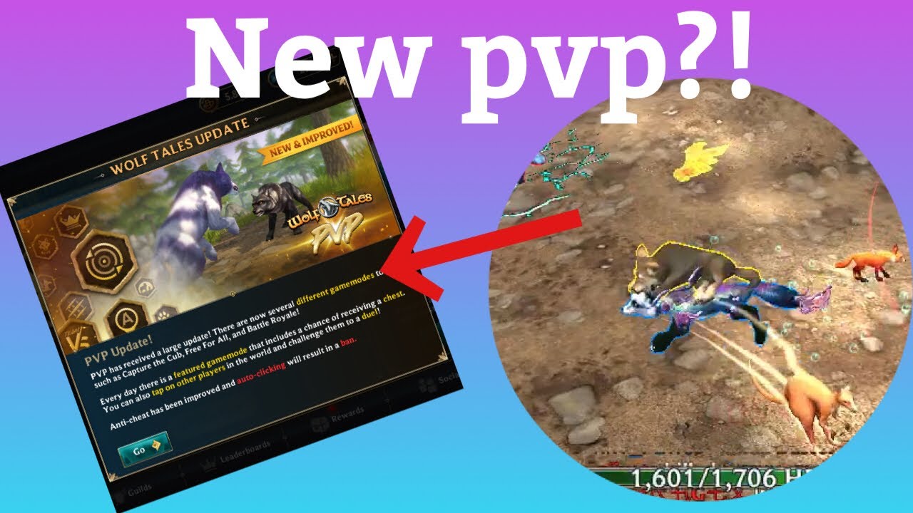 PLAYING NEW CAPTURE THE CUB PVP! (WolfTales)