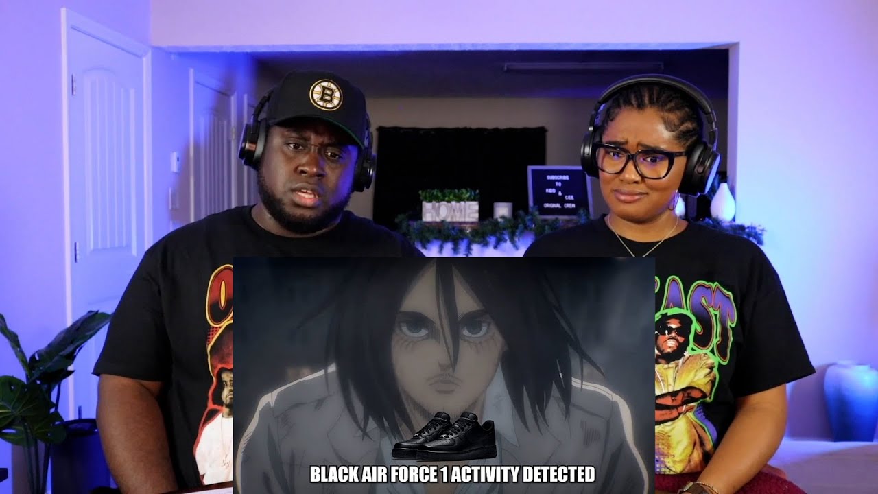 Kidd and Cee Reacts To EREN HAS BLACK AIR FORCE ACTIVITY !!!!!! (Cj Dachamp)
