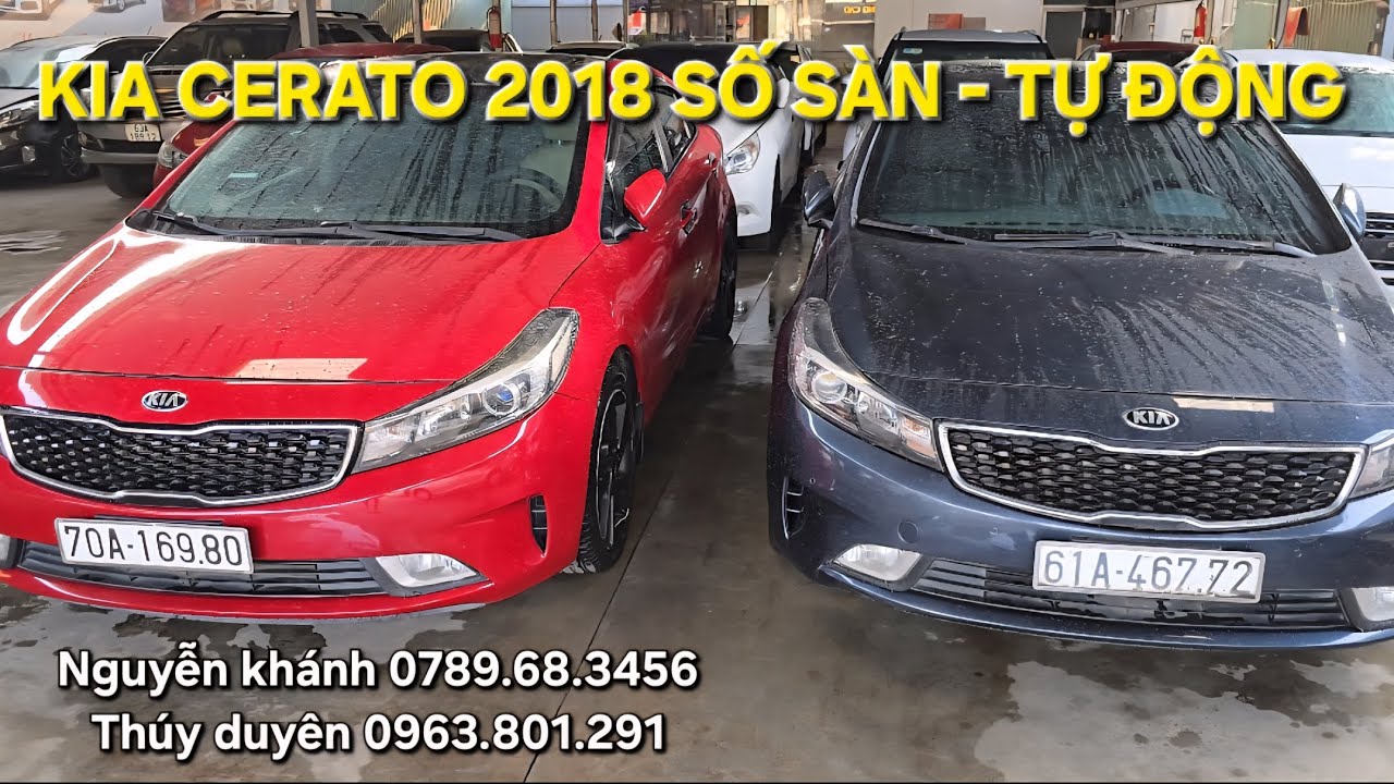 VỀ 1 CẮP KIA CERATO 2018 MT - AT / MẪU XE FORM ĐẸP LÀNH BỀN- GIA HƠN 300 TR