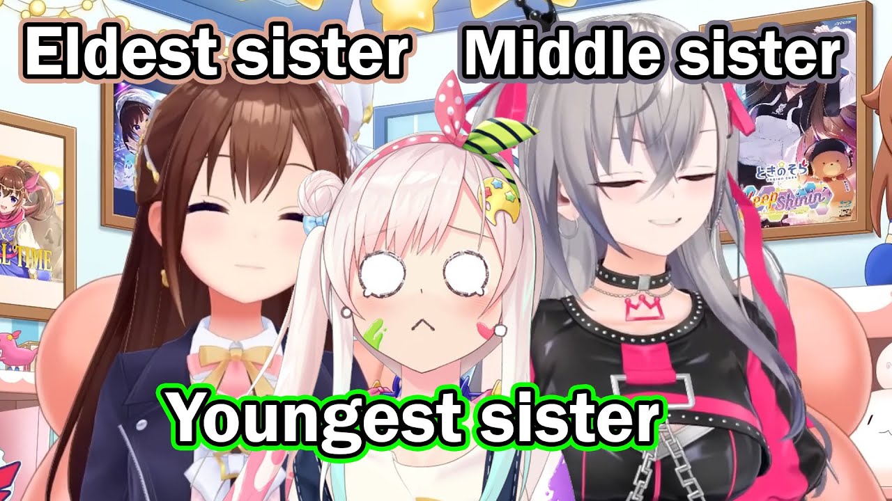 Sister Trio: Iofi Is the Adorable Younger Sis.