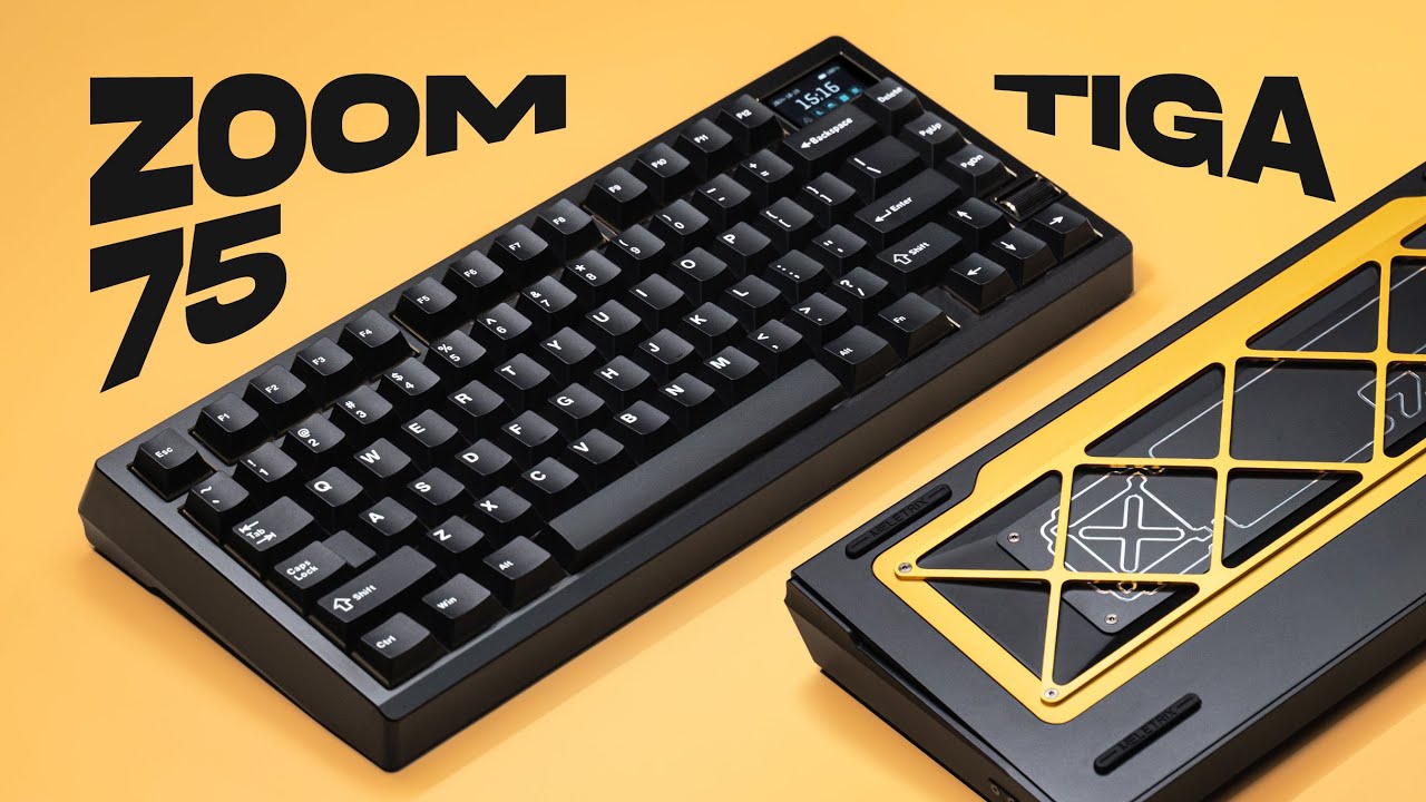 Обзор сборки и звукового теста Meletrix Zoom75 TIGA (Cork Sandwich)