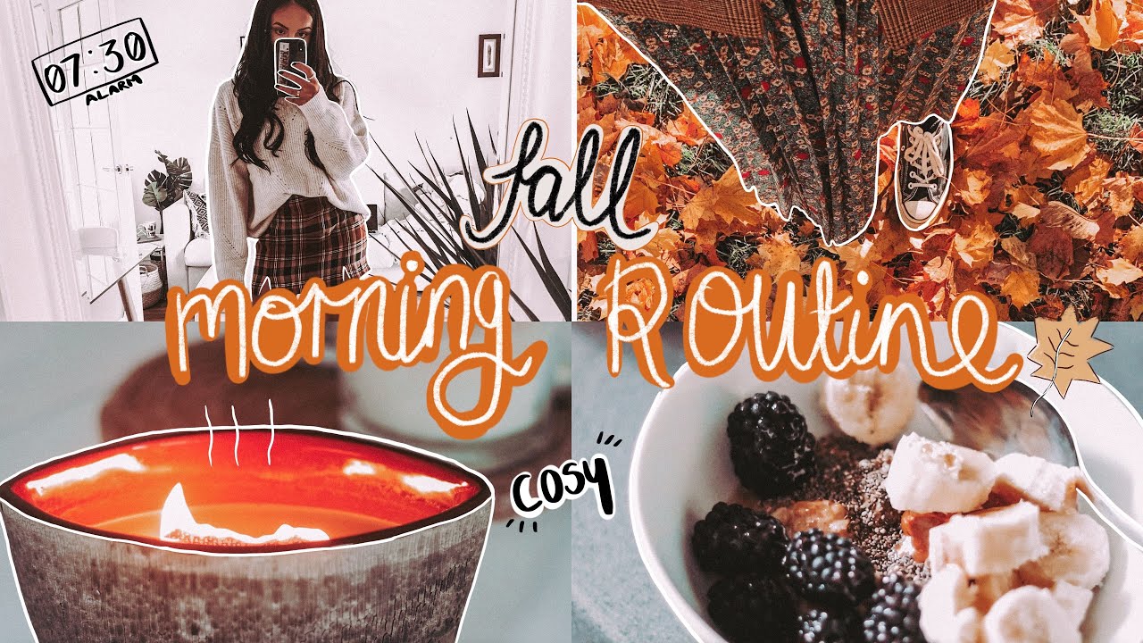 autumn morning routine 2020 | cosy & productive *aesthetic* 🍂
