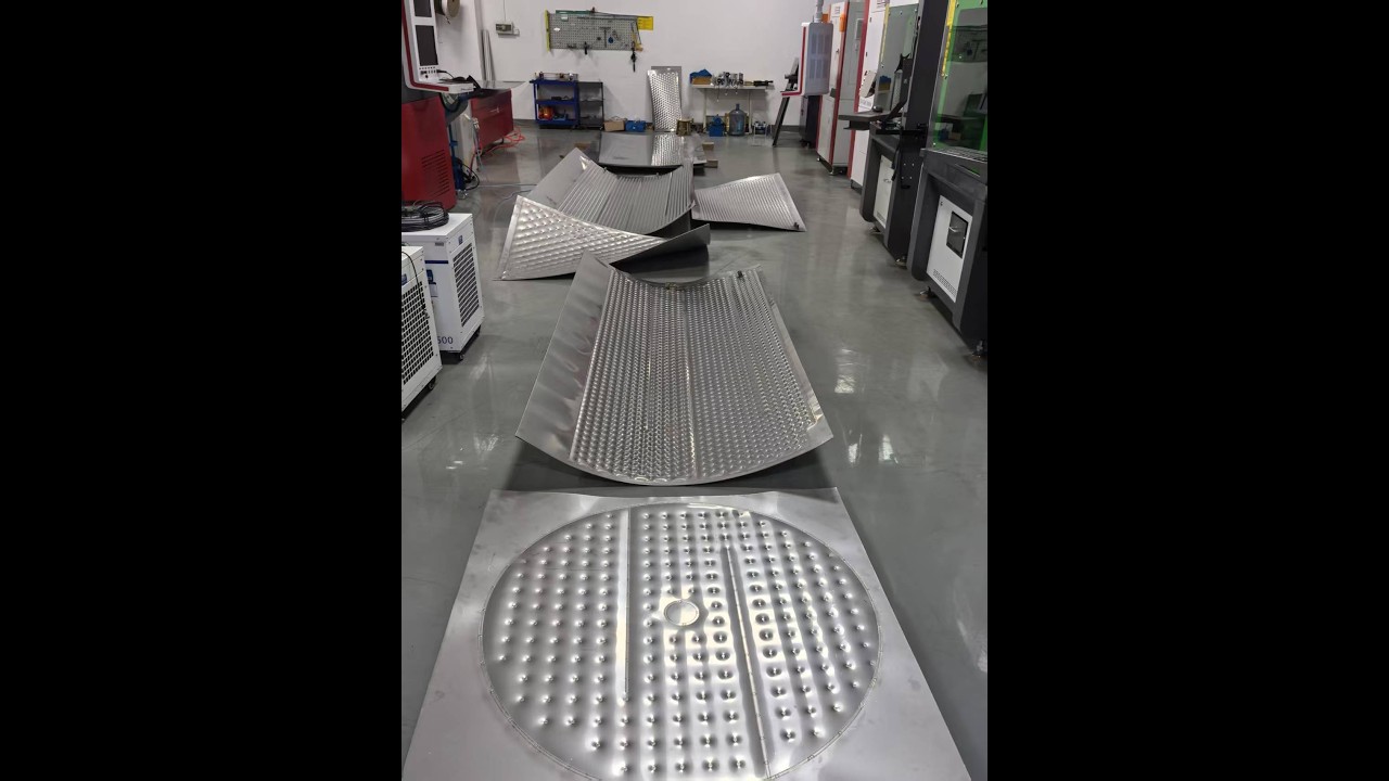 Pillow Plate Laser Welding Machine - 99.99% Yield Rate by Real Test