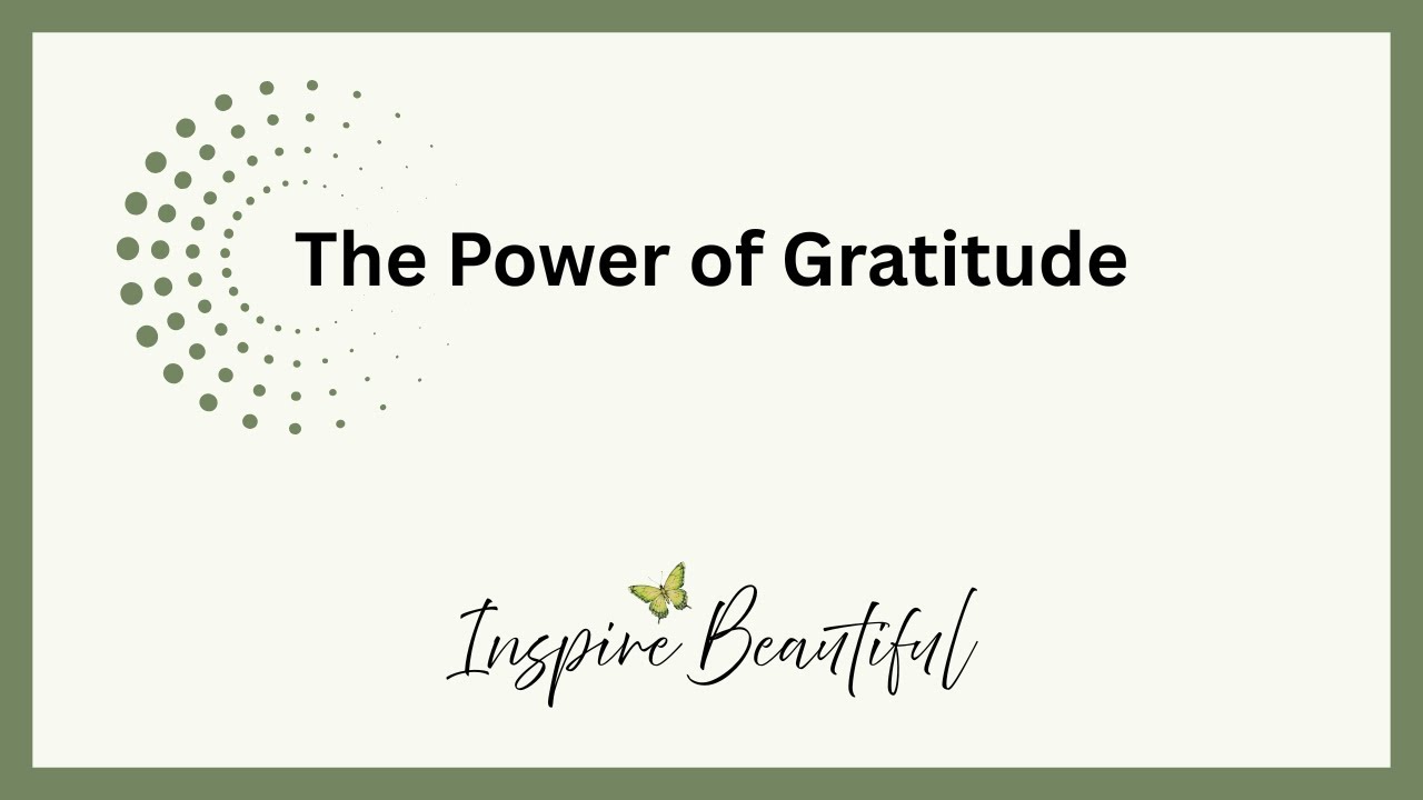The Real Power of Gratitude (Even When Life Isn’t Perfect) - Ep. 1
