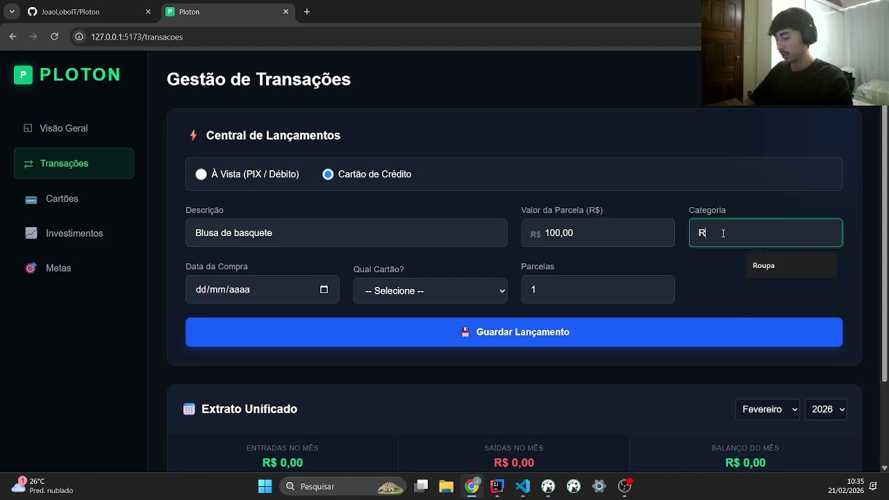 Apresentação Ploton - Trabalho CSI606 - Sistemas Web I