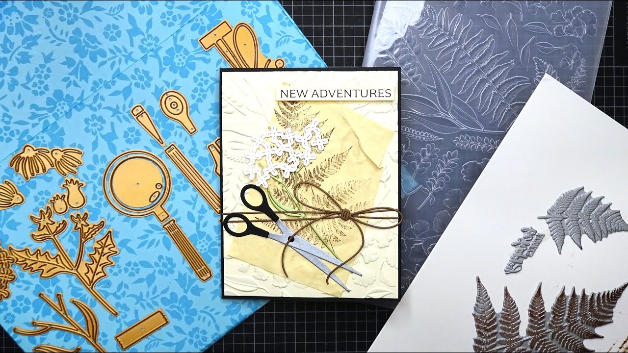 Spellbinders $25 off $100 Cart Sale & Field Notes Collection Review Tutorial! Just Gorgeous!