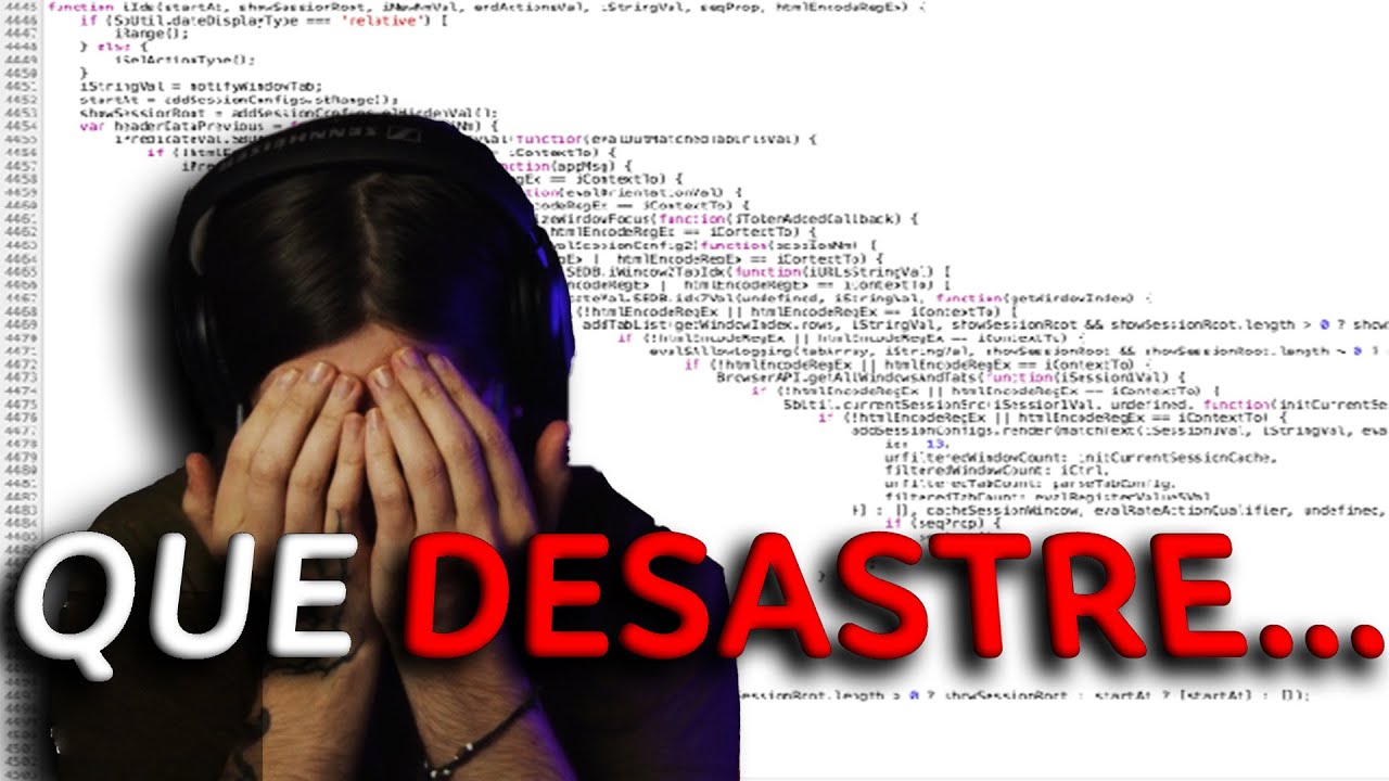 Programador SENIOR reacciona a su c&oacute;digo de hace 6 A&Ntilde;OS...