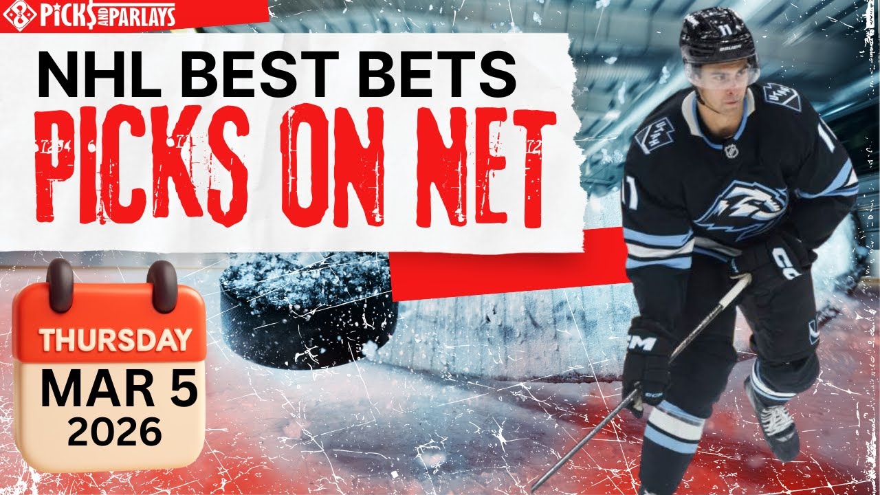 Picks On Net | NHL Picks and Stats | Best NHL Picks for Thursday Mar 5, 2026