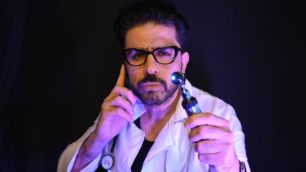 ASMR Türkçe | Cranial Duyu Sinir Muayenesi | Beyin ve Sinir Sistemi Testi, doktor roleplay