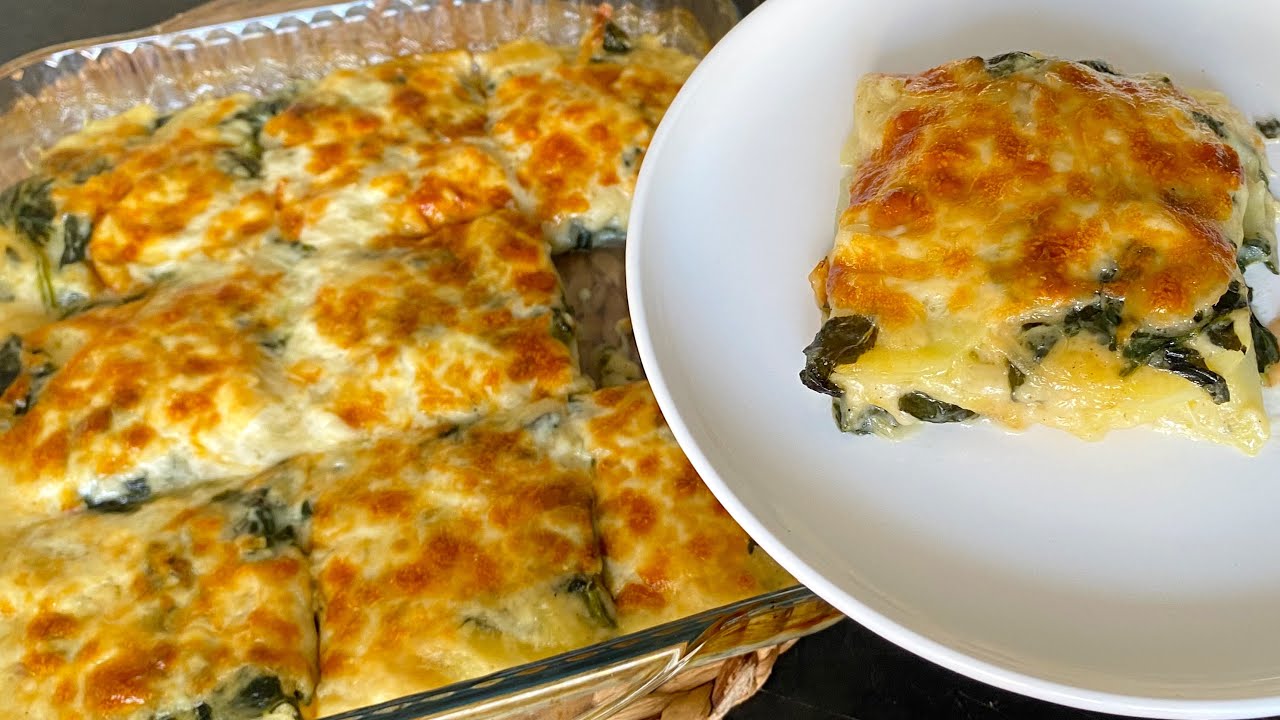 PATATESİN EN LEZZETLİ HALİ - ISPANAKLI PATATES GRATEN TARİFİ - HER YEMEĞİN YANINA YAKIŞACAK TARİF