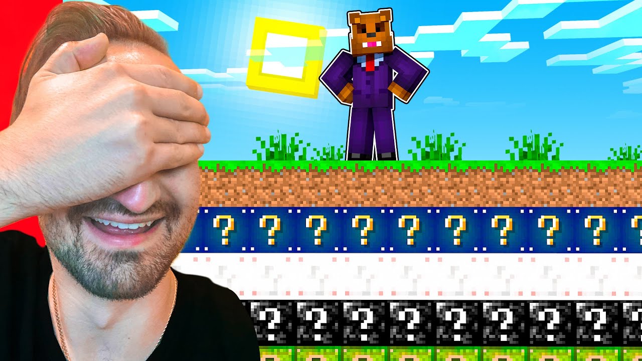Minecraft UHC, BUT the entire world is Lucky Blocks...