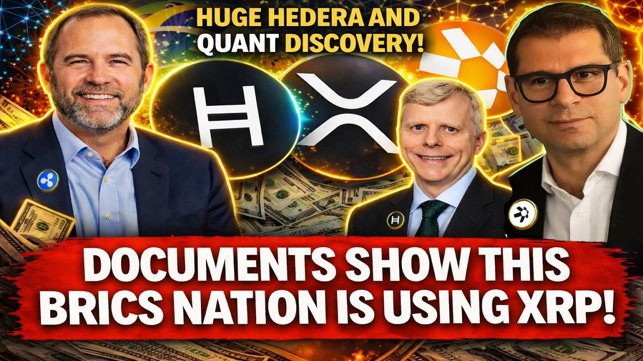 💣💥Эта страна БРИКС использует XRP, а также огромные масштабы Hedera и Quant Discovery!